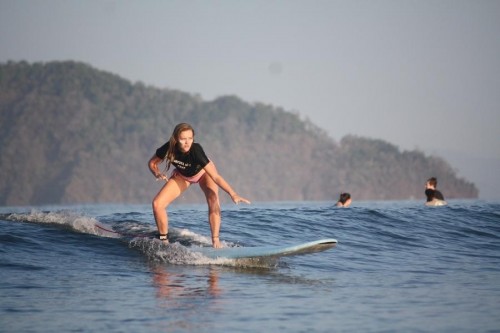 Learning to Surf in Jaco, Costa Rica