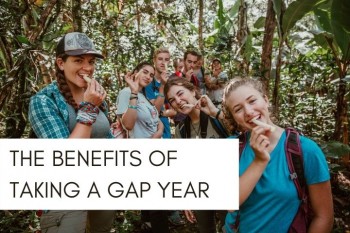 The benefits of taking a gap year