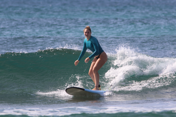 Surfing on the Hawaii Mini Semester