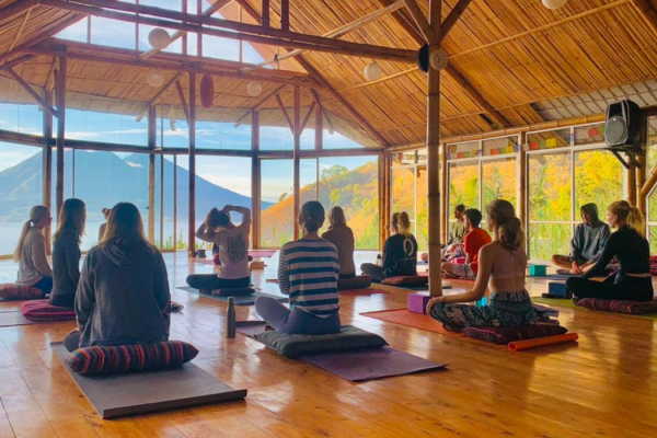 Yoga on Central America Gap Semester Program | Pacific Discovery